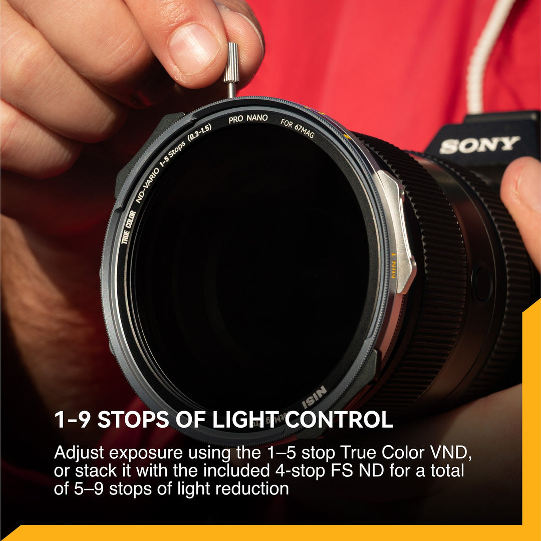 NiSi JetMag Pro 67mm 1-9 stops VND Mist Creator Kit