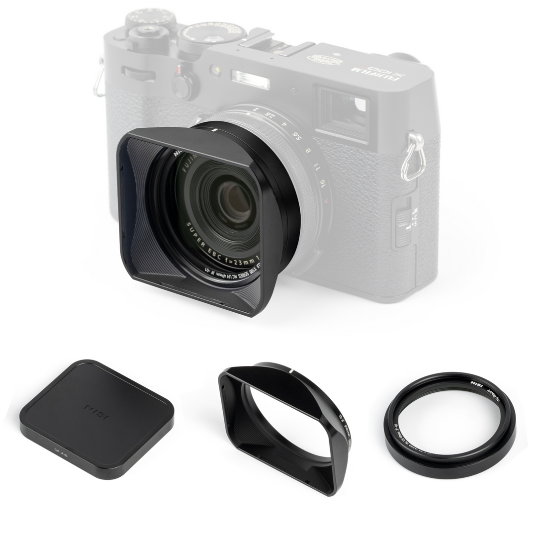 NiSi JetMag Lens Hood Kit for Fuji X100 Series
