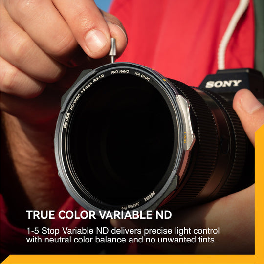 NiSi JetMag Pro 67mm 1-5 stops VND Flex Kit