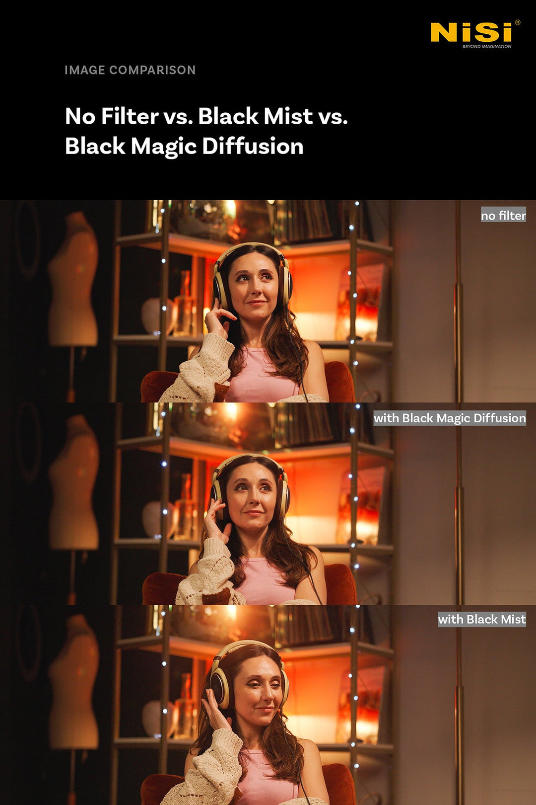 NiSi JetMag Pro 95mm Black Magic Diffusion