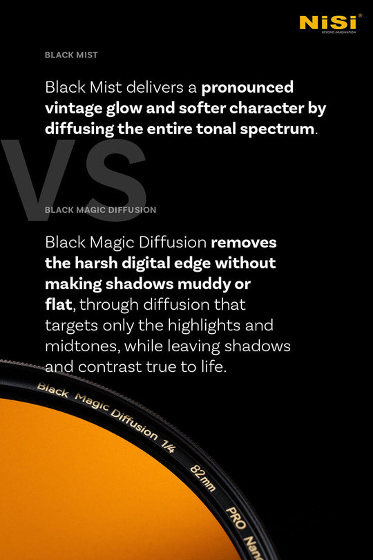 NiSi JetMag Pro 82mm Black Magic Diffusion