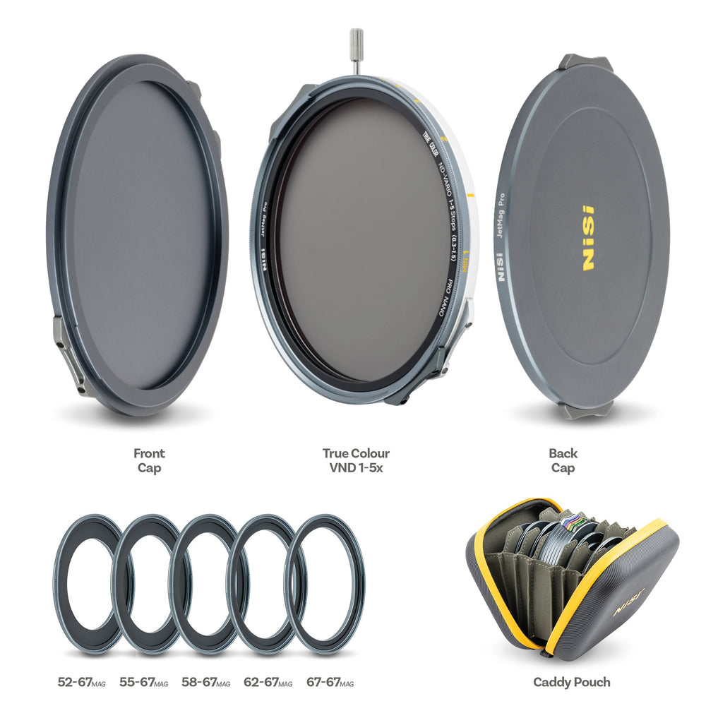 NiSi JetMag Pro 67mm 1-5 stops VND Flex Kit