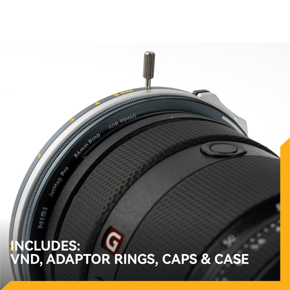 NiSi JetMag Pro 95mm 1-5 stops VND Flex Kit