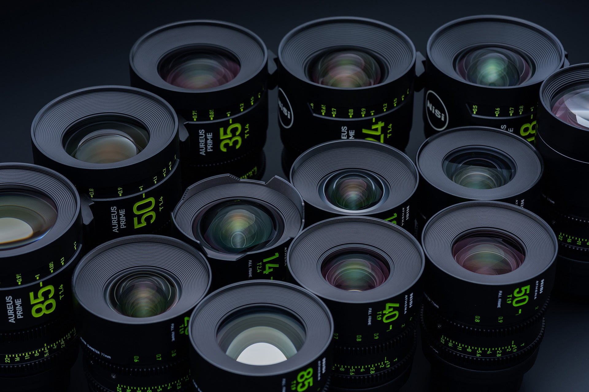 NiSi Aureus Prime Full Frame T1.4 Cinema Lens Kit – 18mm, 24mm