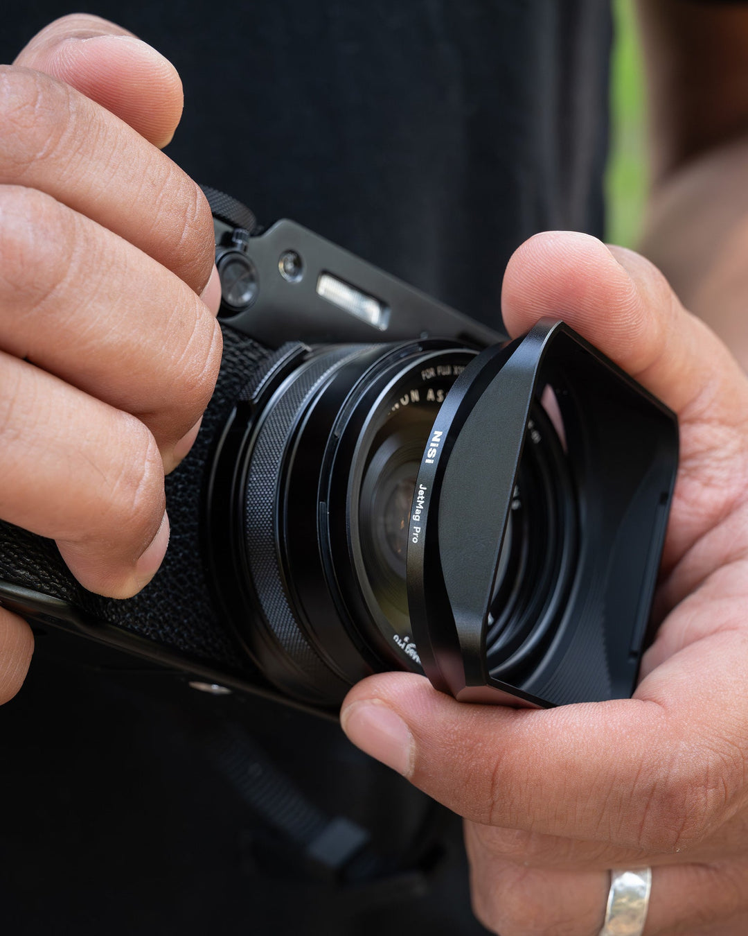 NiSi JetMag Lens Hood Kit for Fuji X100 Series