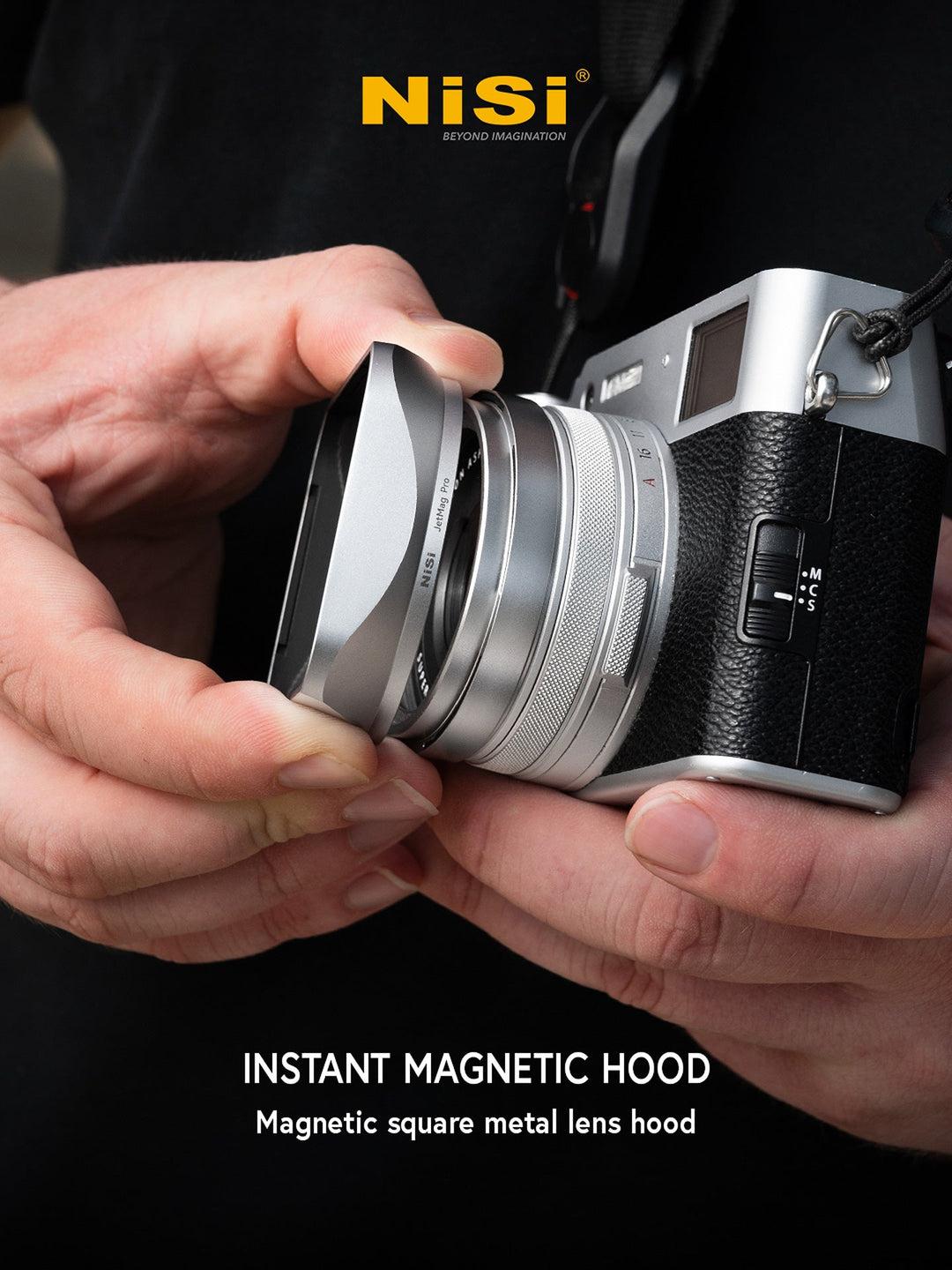 NiSi JetMag Lens Hood Kit for Fuji X100 Series