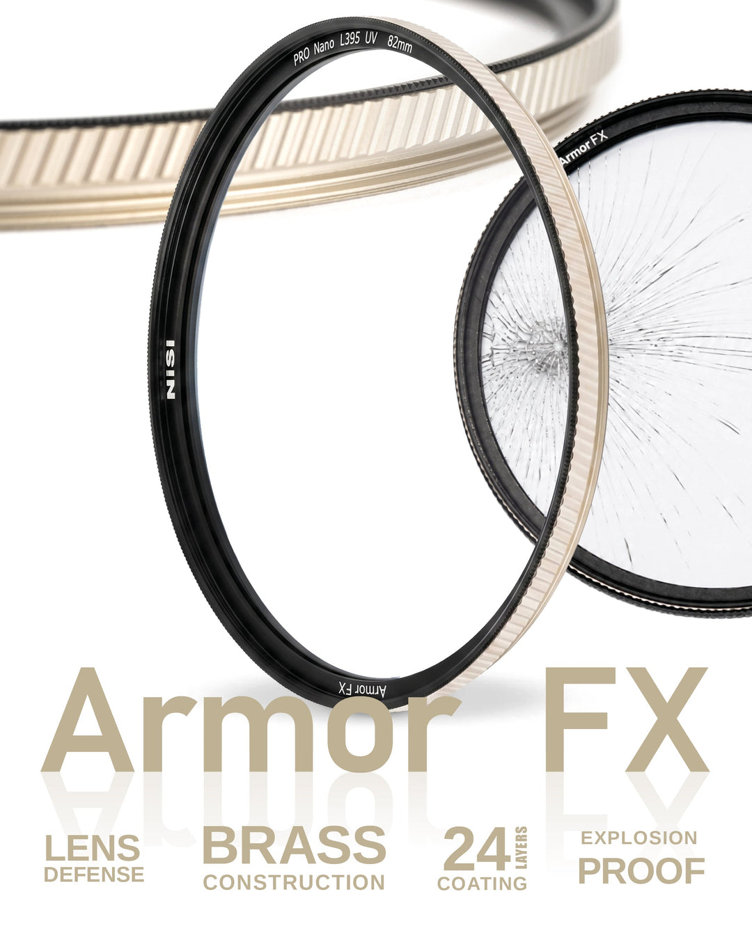 NiSi Armor Fx Brass UV Filter